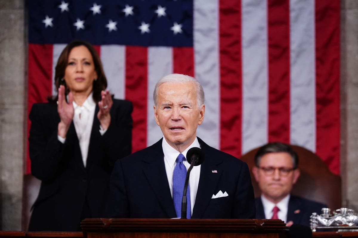 Biden wastes no time laying into Trump as he comes out swinging State of the Union