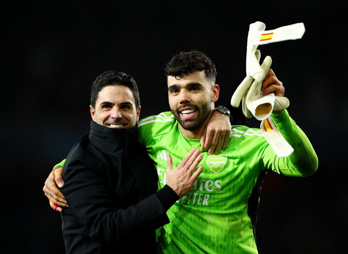 David Raya pulls out the stops to end Arsenal’s long Champions League wait