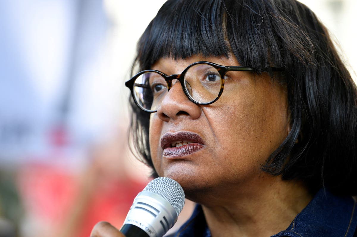 Diane Abbott breaks silence over Tory donor’s ‘frightening’ comments