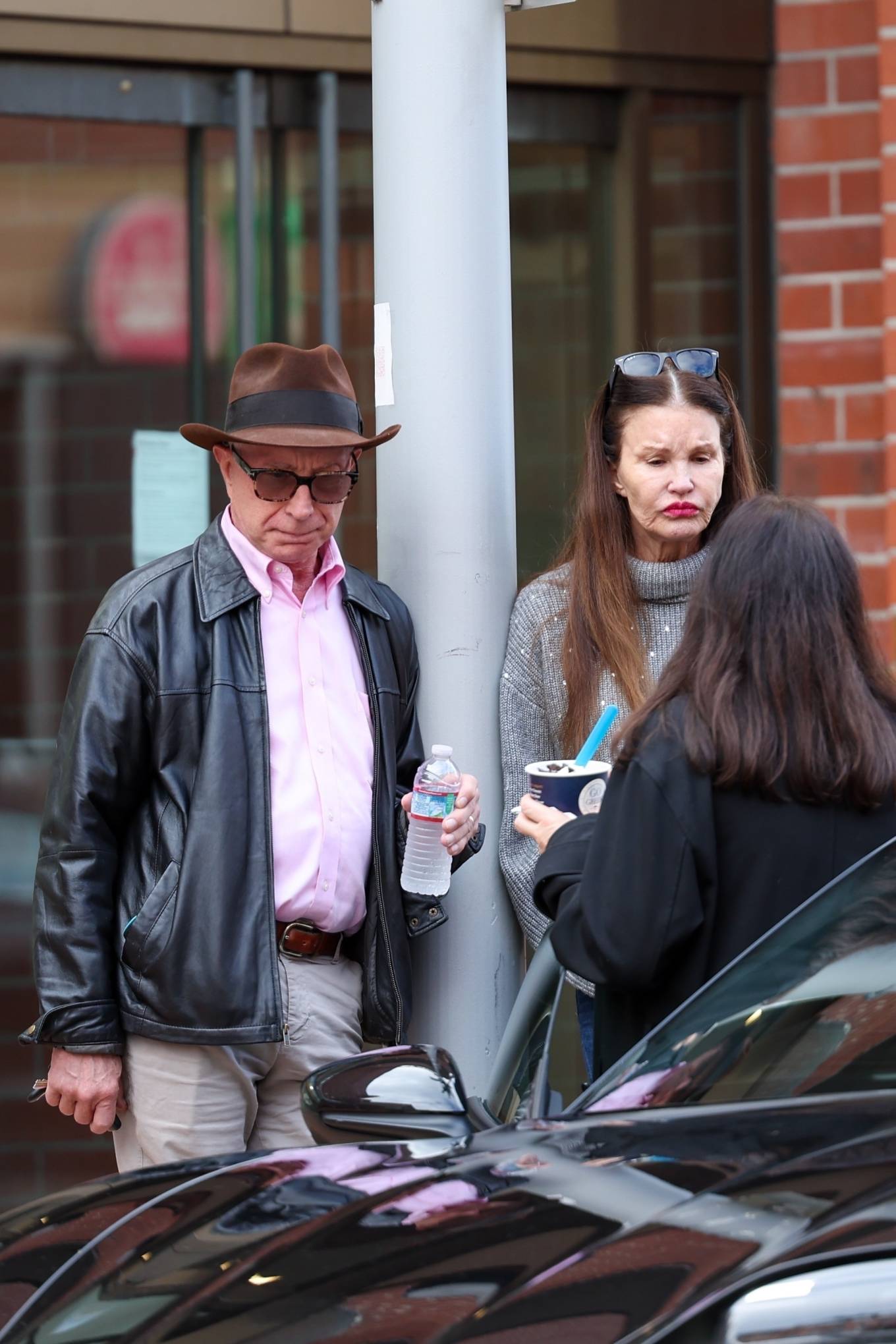 Janice Dickinson – Seen with her husband Robert Gerner and friends in Beverly Hills