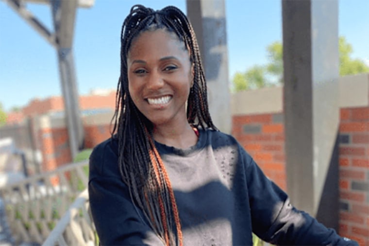 Former Kansas City Chiefs cheerleader Krystal Anderson.