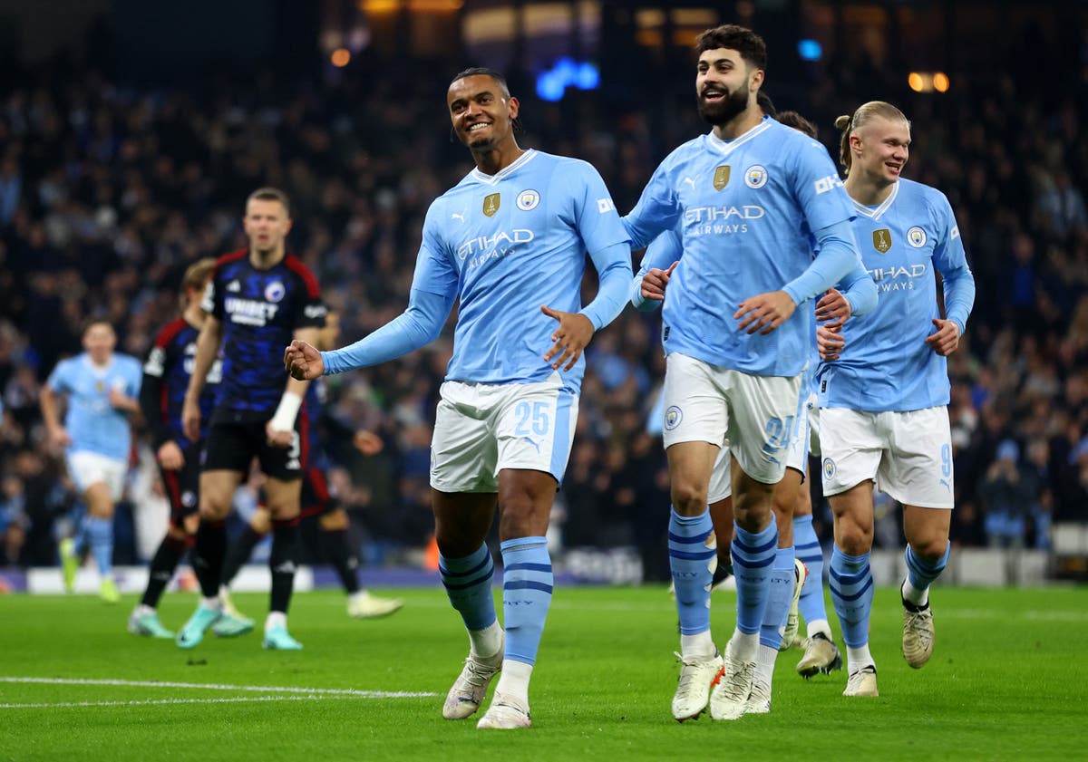 Man City vs Copenhagen LIVE: Latest Champions League score updates