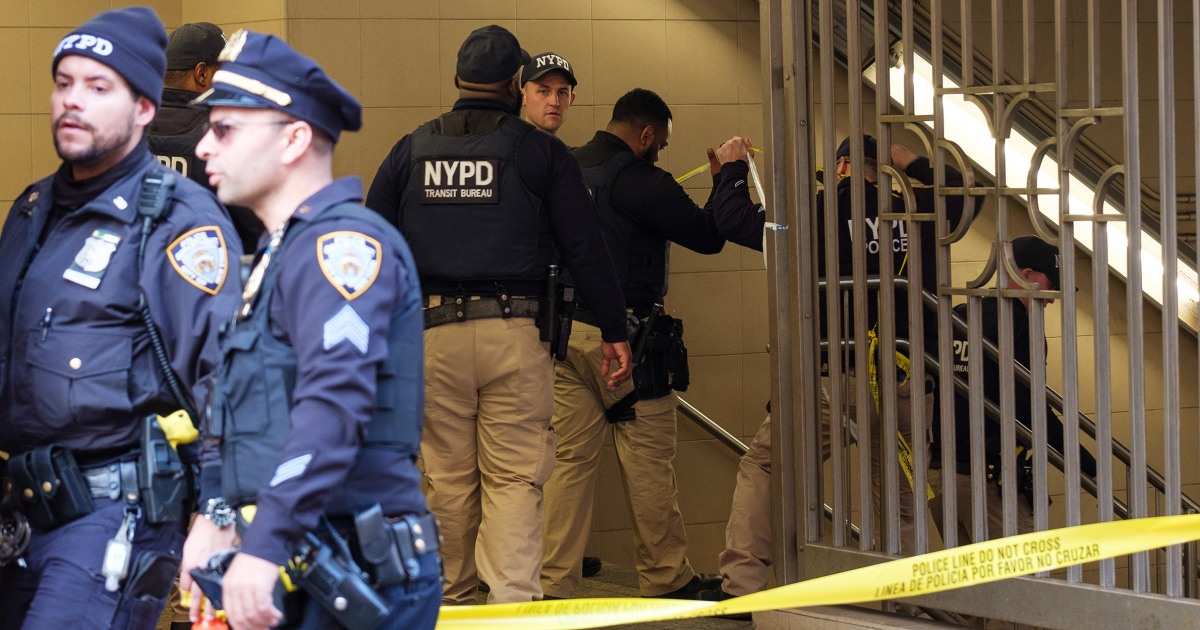 No charges filed after NYC subway rider shot as passengers took cover and screamed there were babies onboard