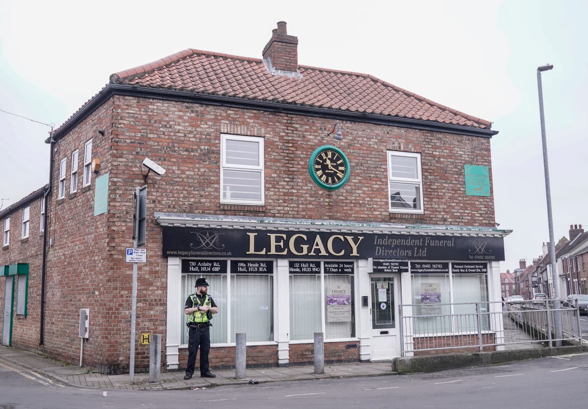 Police recover another body and ‘quantity of human ashes’ from Hull funeral home