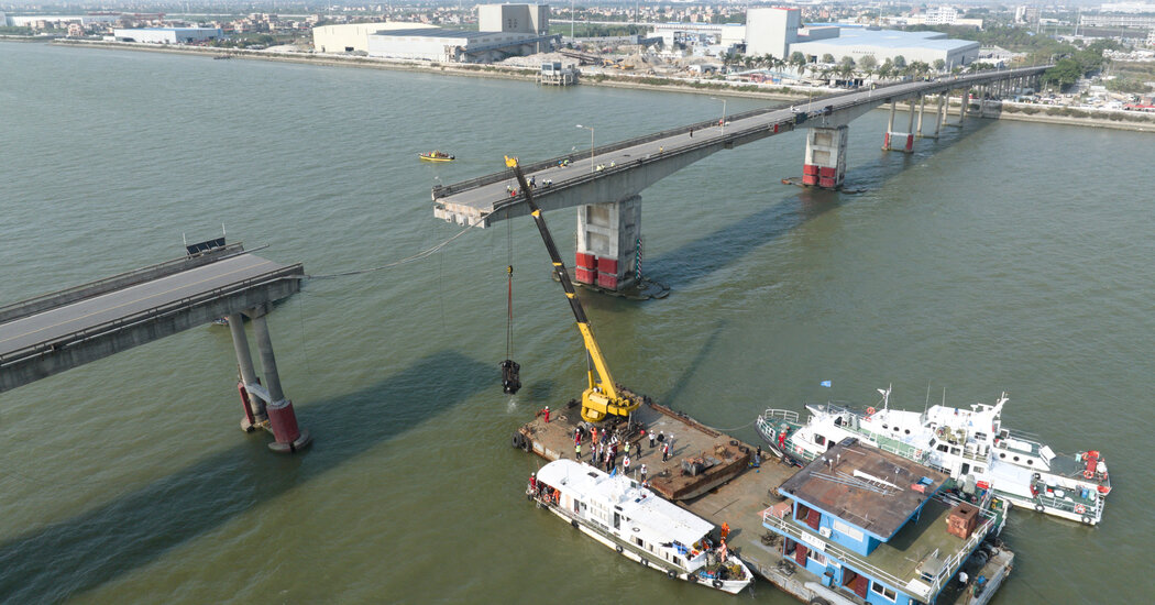 Recent Bridge Collapses Raise Questions About Modern Shipping.