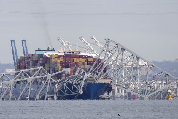 Singapore-flagged Cargo Vessel Collides With Baltimore’s Key Bridge, Bringing It Down