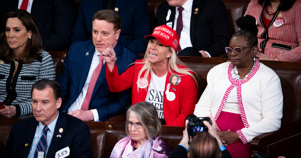 The State of the Union Was Rowdy for Biden’s Election-Year Speech