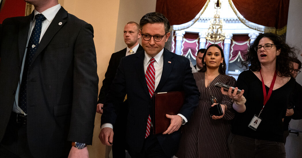 Vowing the U.S. Will ‘Do Our Job,’ Johnson Searches for a Path on Ukraine