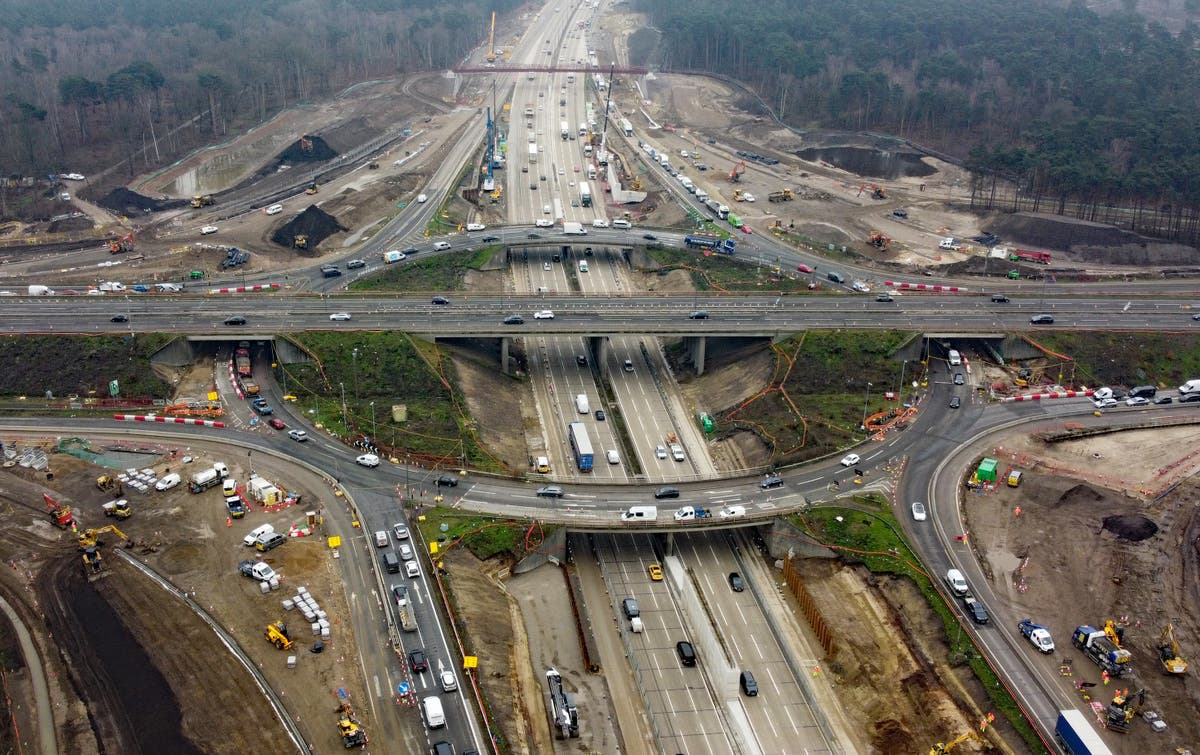 ‘Stay away from M25’ drivers warned as weekend of road chaos approaches