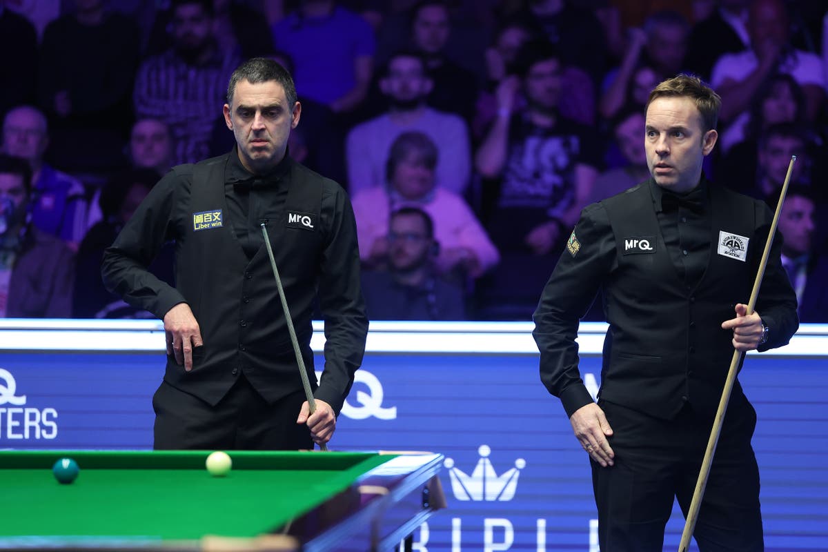 Ronnie O’Sullivan v Ali Carter LIVE: Tour Championship updates from grudge match
