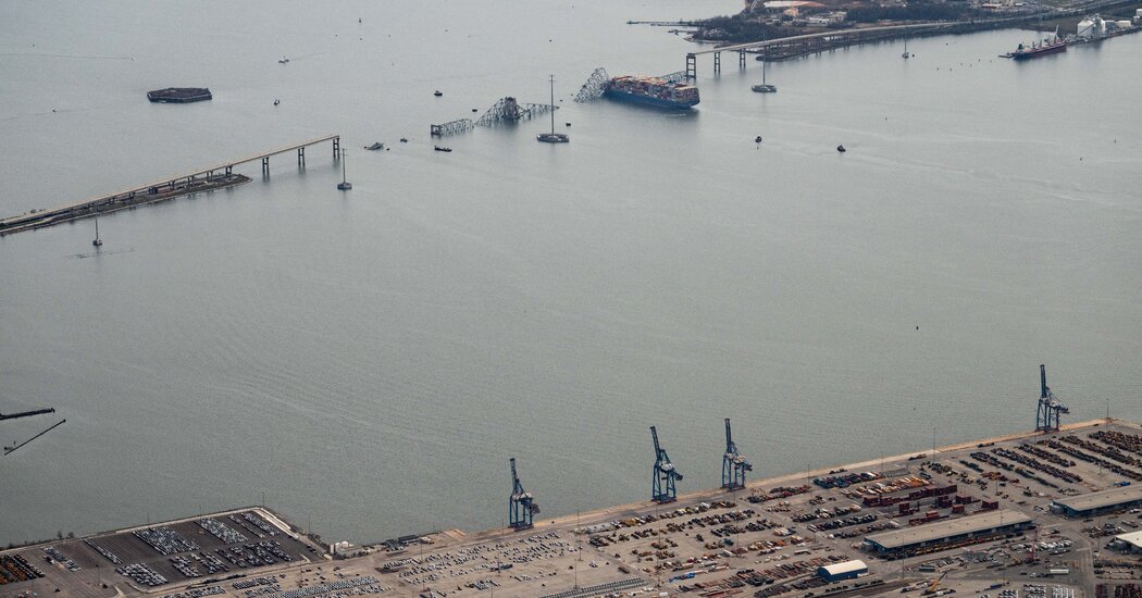 Baltimore Shipping Channel Will Partially Reopen by End of April, Officials Say