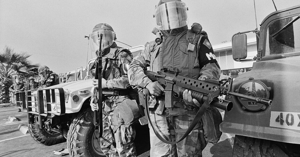 Ex-Officials Urge Curbing Presidential Power to Deploy Troops on U.S. Soil