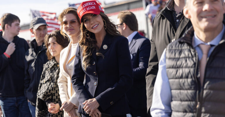 Four South Dakota Tribes Bar Gov. Kristi Noem, Trump V.P. Contender, From Lands