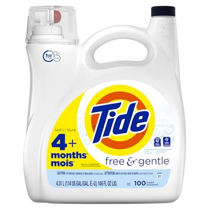 Tide Free & Gentle Liquid Laundry Detergent