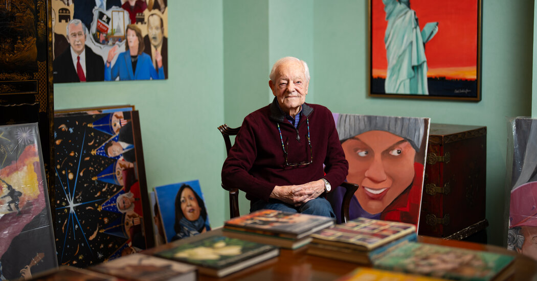 Longtime Journalist Bob Schieffer Bares His Soul in a New Art Exhibition