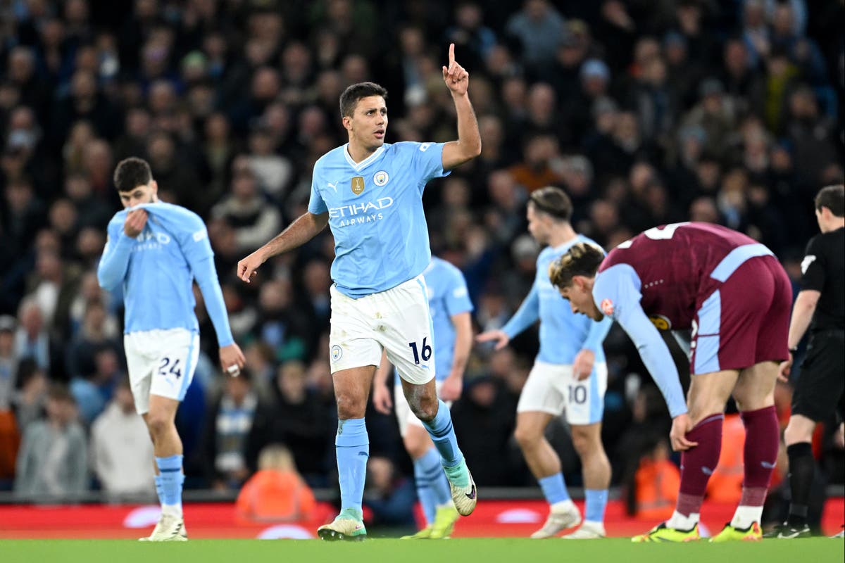 Man City vs Aston Villa LIVE: Latest Premier League score and updates