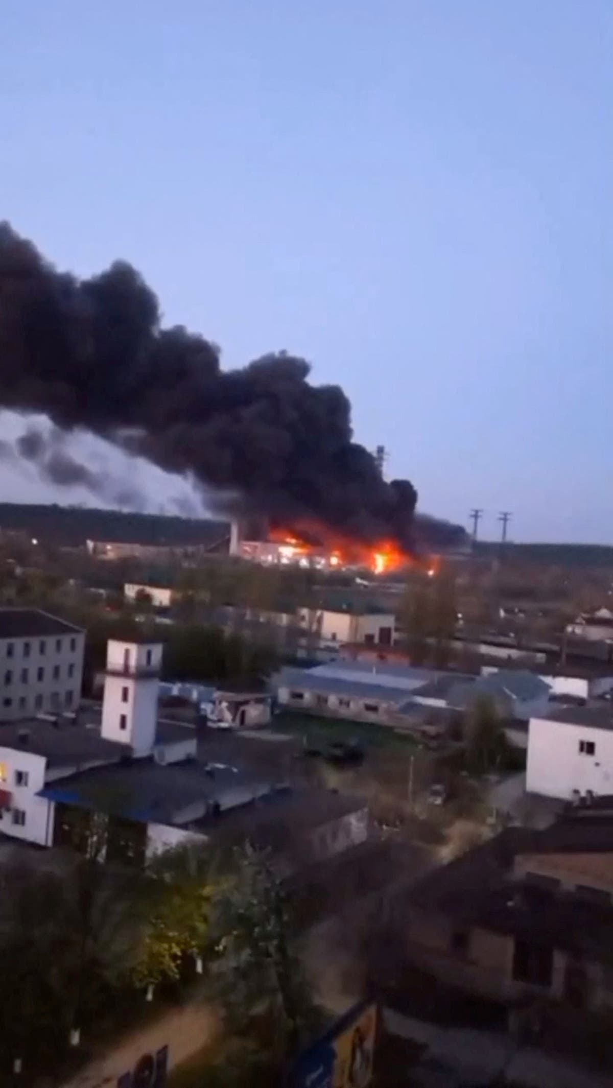 Putin’s forces destroy power plant as Zelensky criticises allies - Ukraine war live
